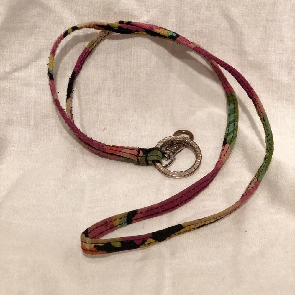 Vera Bradley set of 2 retired print Lanyards